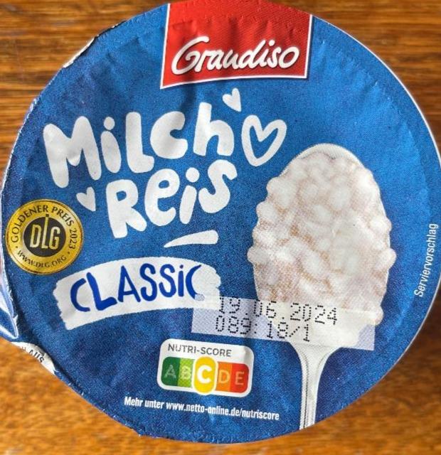 Фото - Milchreis classic Grandiso