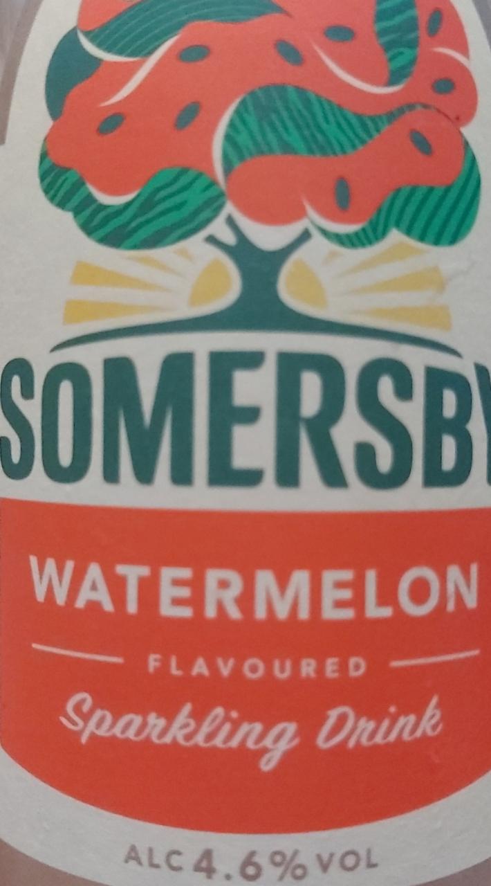 Фото - Сидр 4.7% Сладкий арбуз Somersby