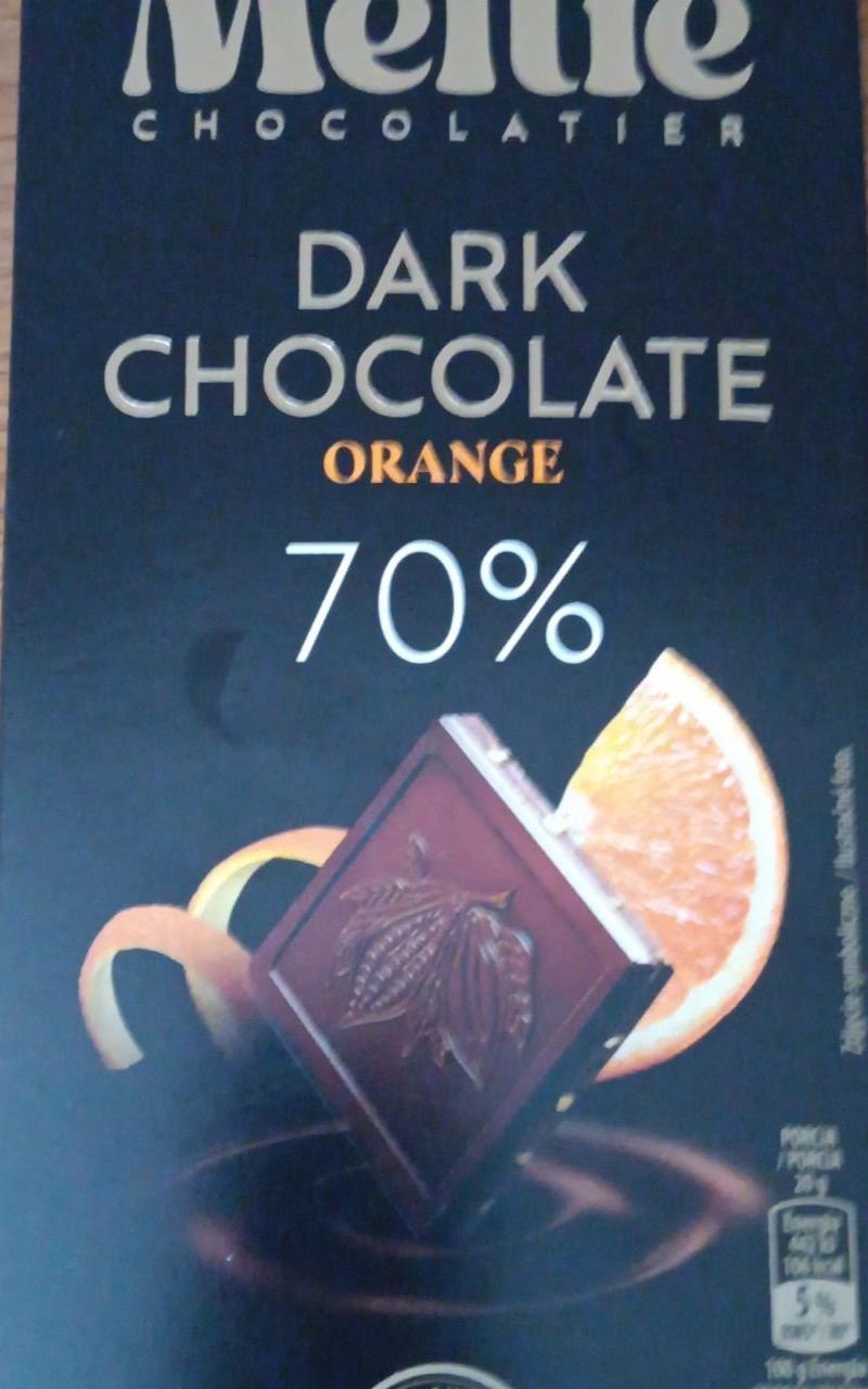 Фото - Dark chocolate orange 70% Meltie