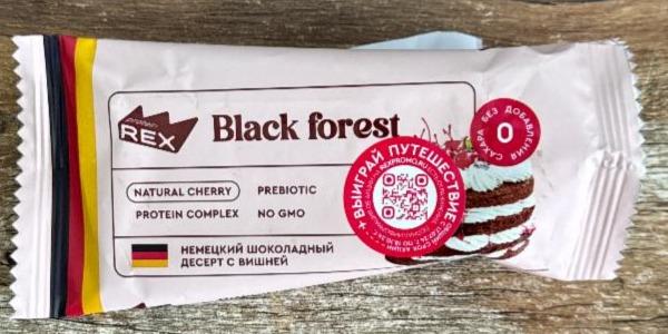 Фото - Black forest немецкий шоколадный десерт с вишней Protein rex