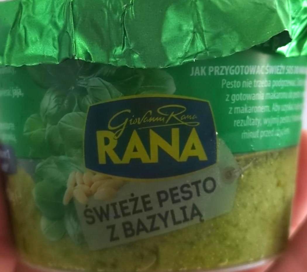 Фото - Świeże pesto z bazylia RANA