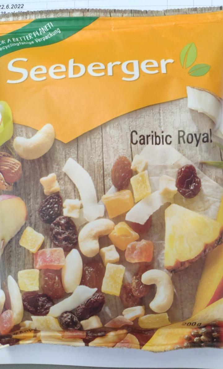 Фото - Nuts and dried fruit mix Caribic Royal Seeberger