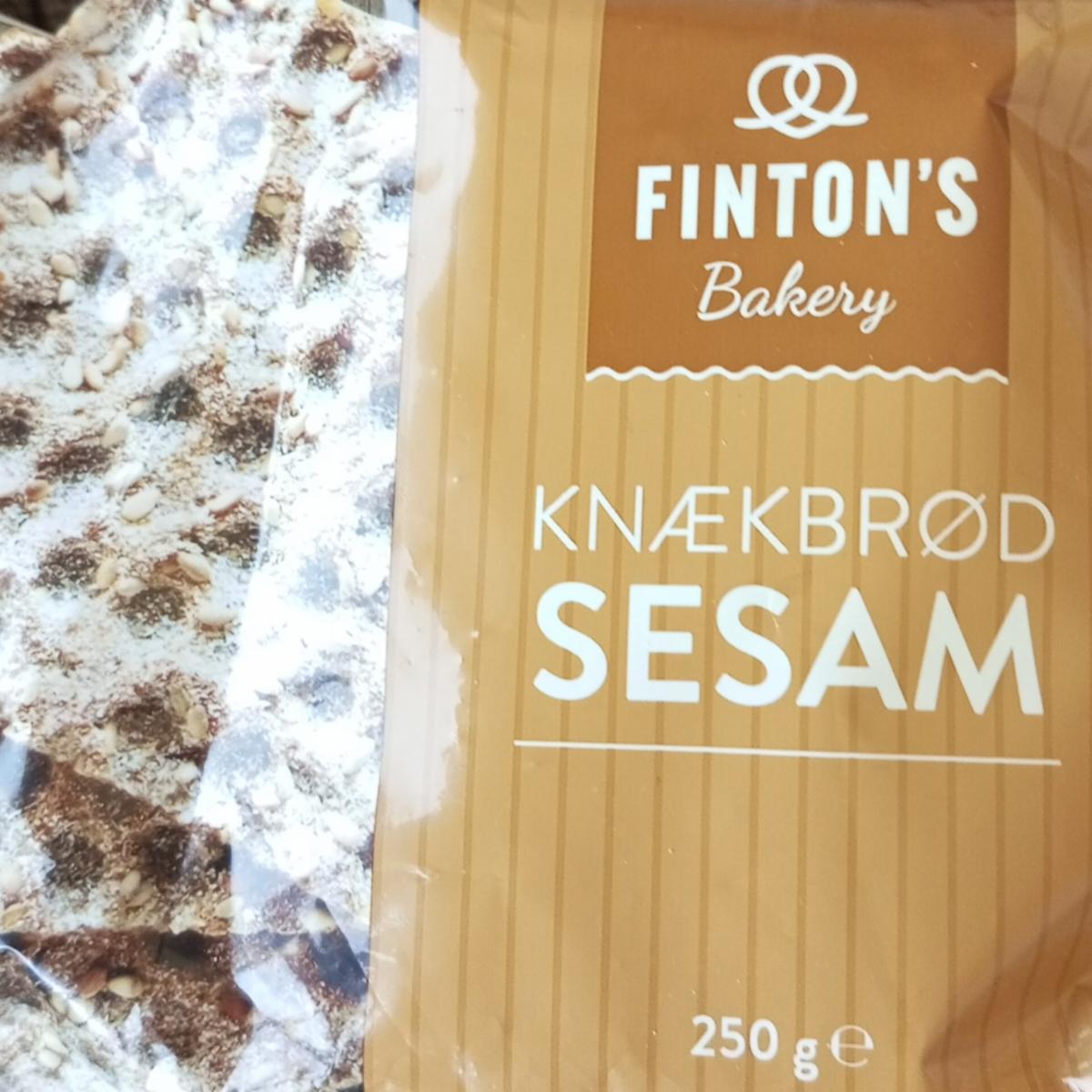 Фото - Knækbrød sesam Finton's