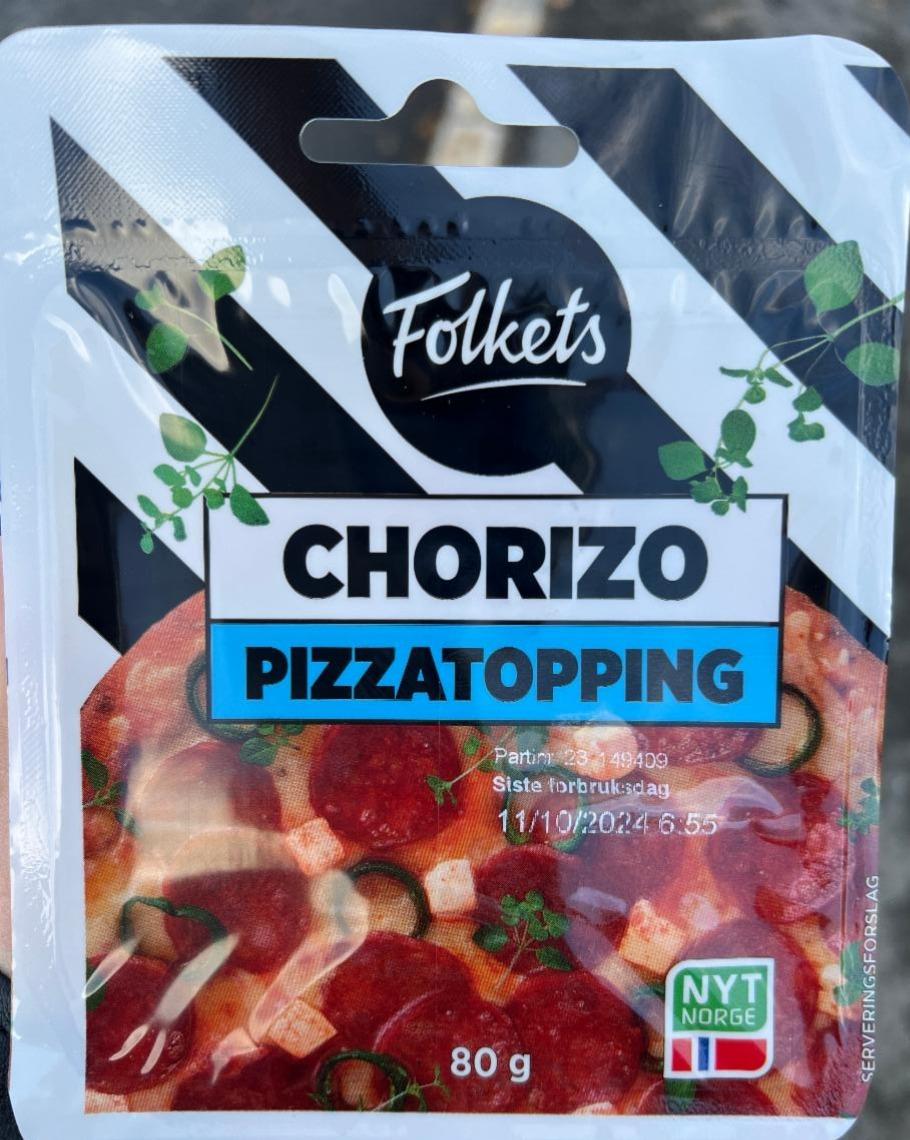 Фото - Chorizo pizzatopping Folkets