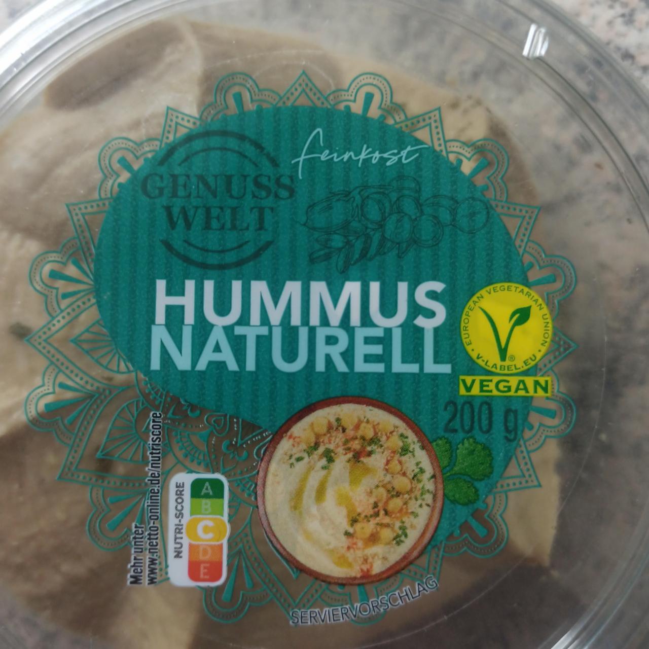 Фото - Hummus naturell Genuss Welt