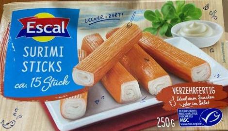 Фото - Surimi sticks Escal