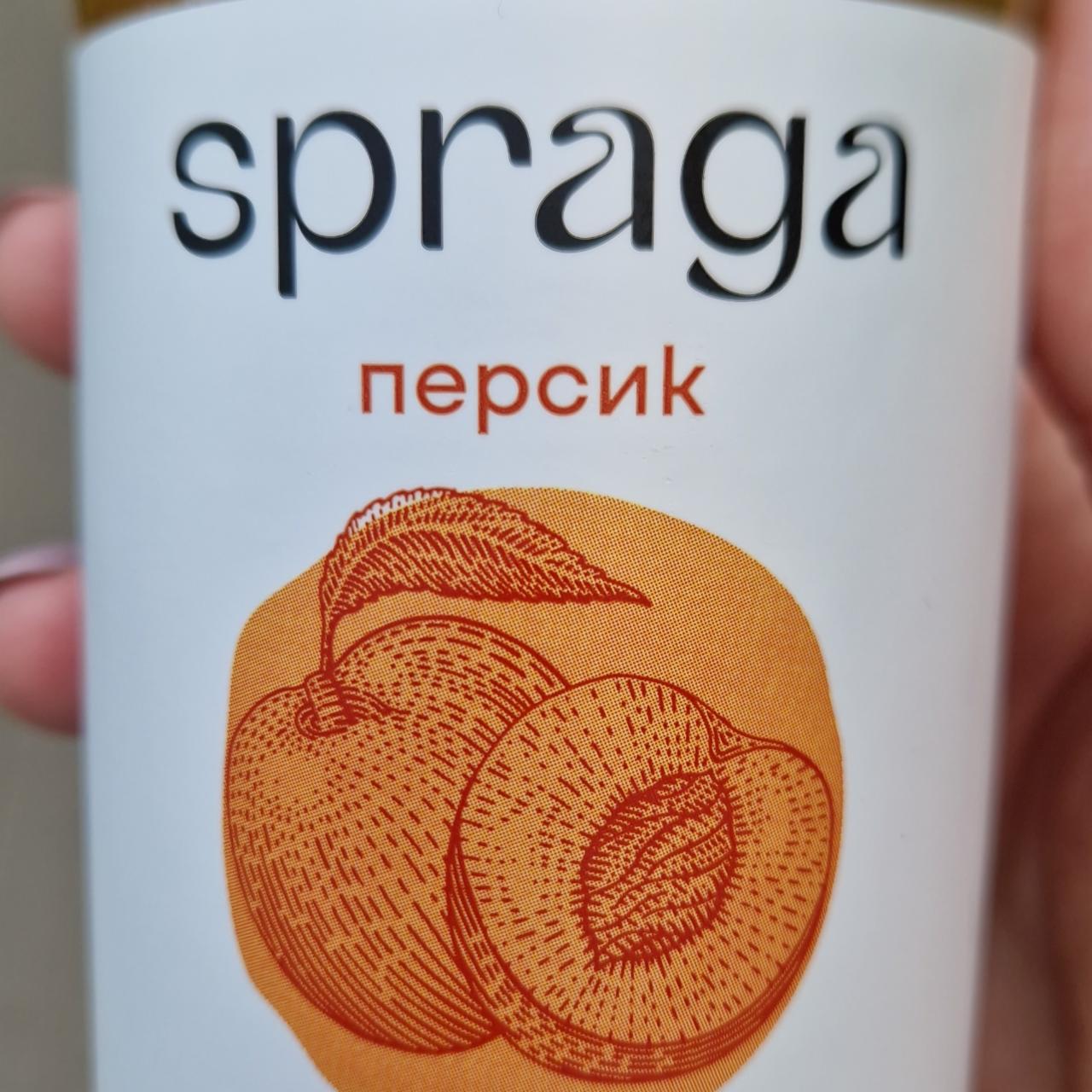 Фото - Комбуча персик Spraga