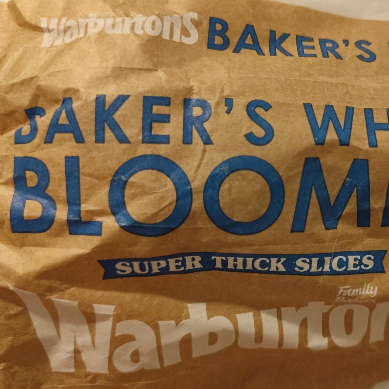 Фото - White baker's bloomer Warburtons