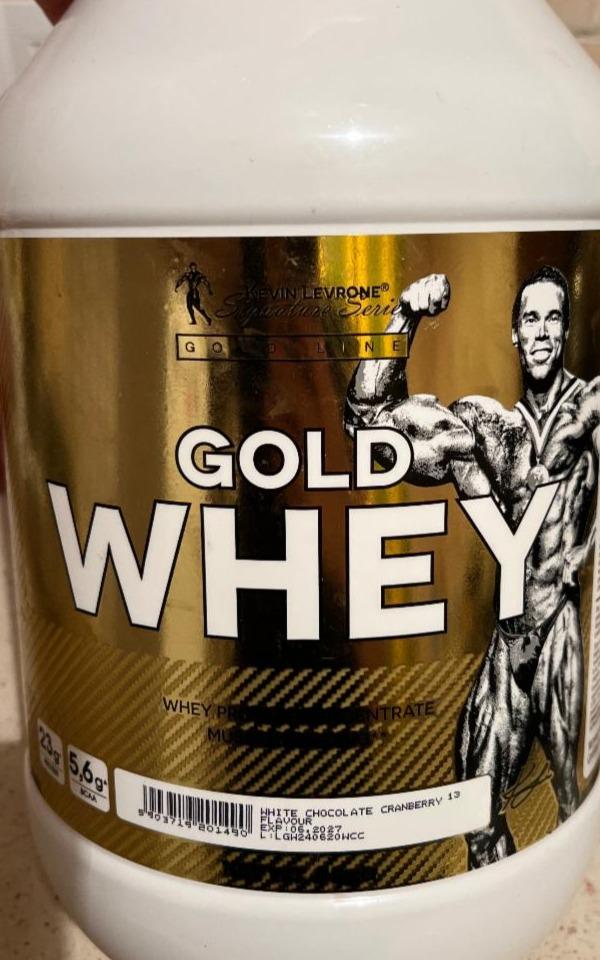 Фото - Gold whey chocolate Kevin Levrone