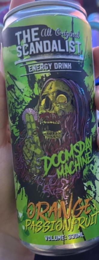 Фото - Напиток энергетический Energy Drink Doomsday Machine The Scandalist