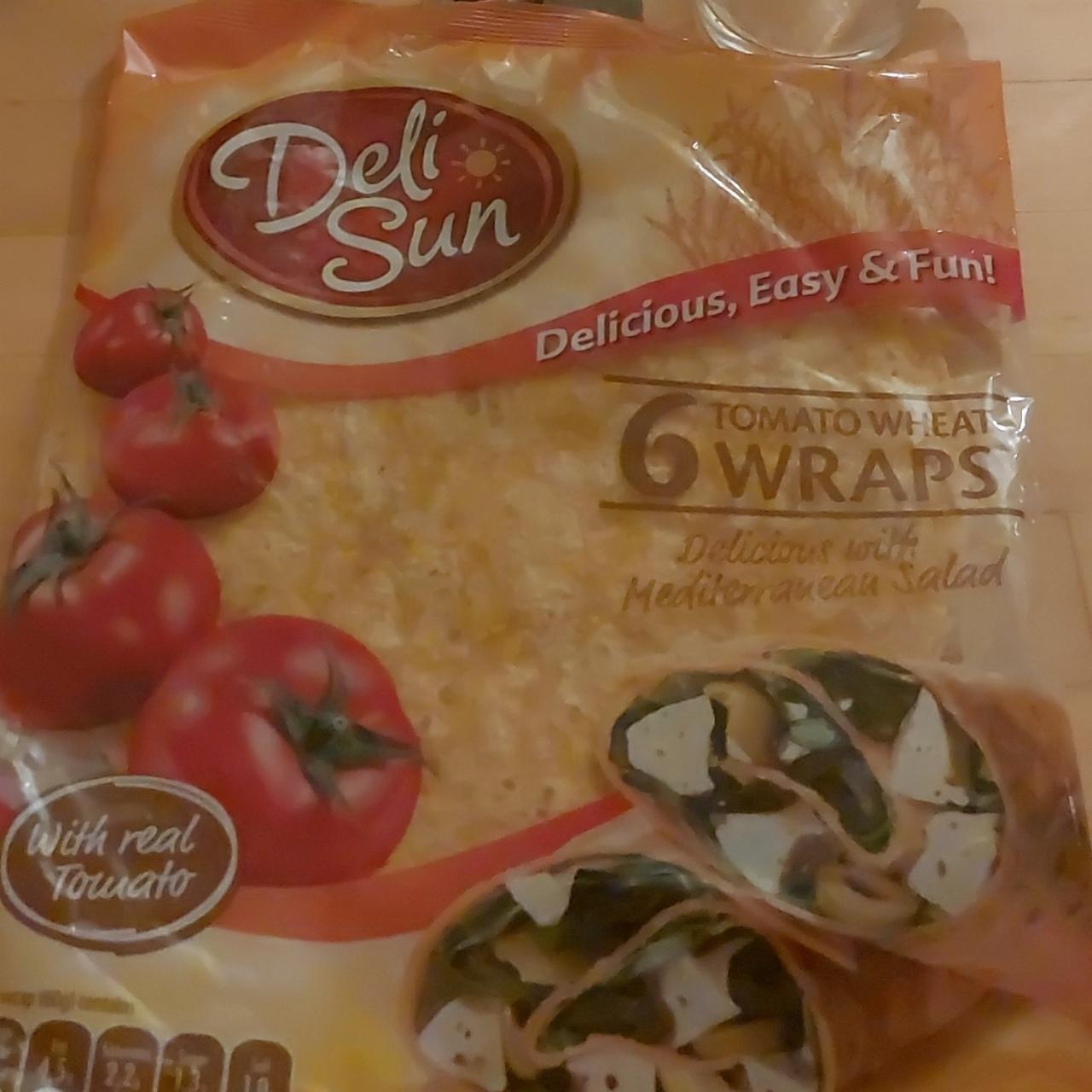 Фото - Tomato wheat wraps Deli Sun