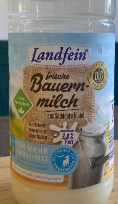 Фото - Frische bauernmilch 3,8% fett Landfein