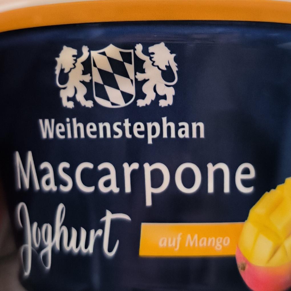 Фото - Mascarpone joghurt auf mango Weihenstephan