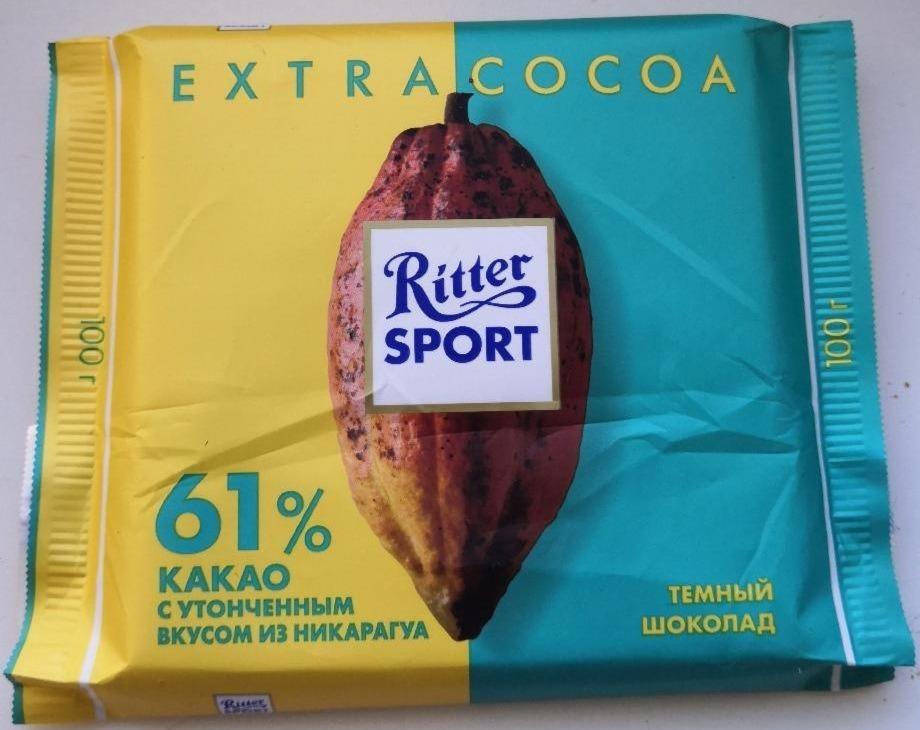 Фото - шоколад темный 61% Cocoa Selection Ritter Sport