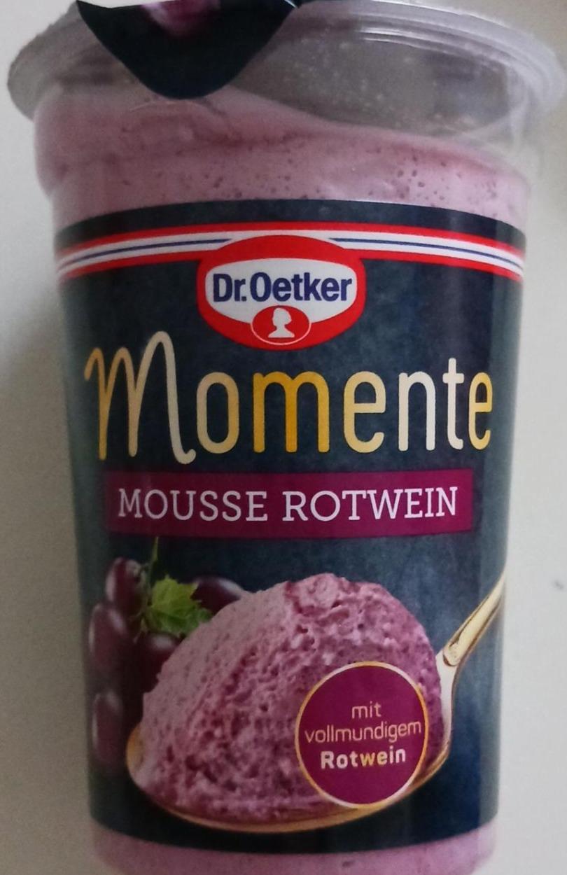 Фото - Momente mousse rotwein Dr.Oetke