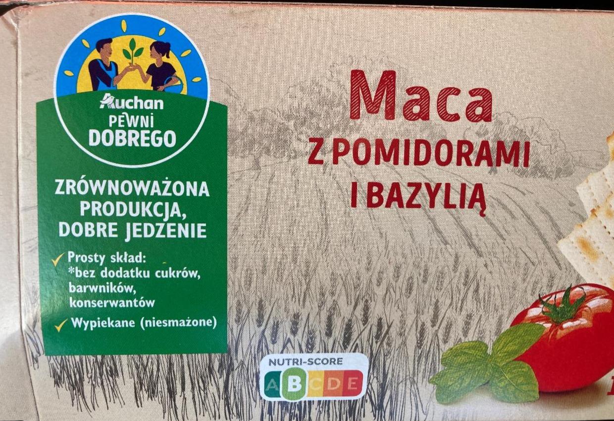 Фото - Maca z pomidorami i bazylią Auchan prewni