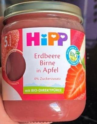 Фото - Erdbeere birne in apfel Hipp