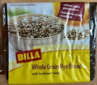 Фото - Whole grain rye bread Billa