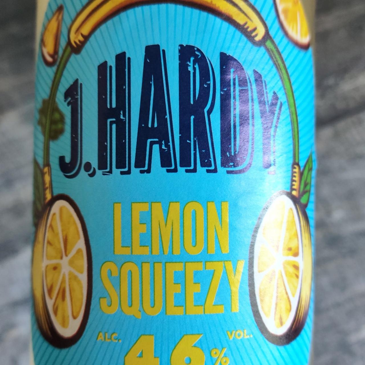 Фото - Напиток пивной lemon squeezy J. Hardy