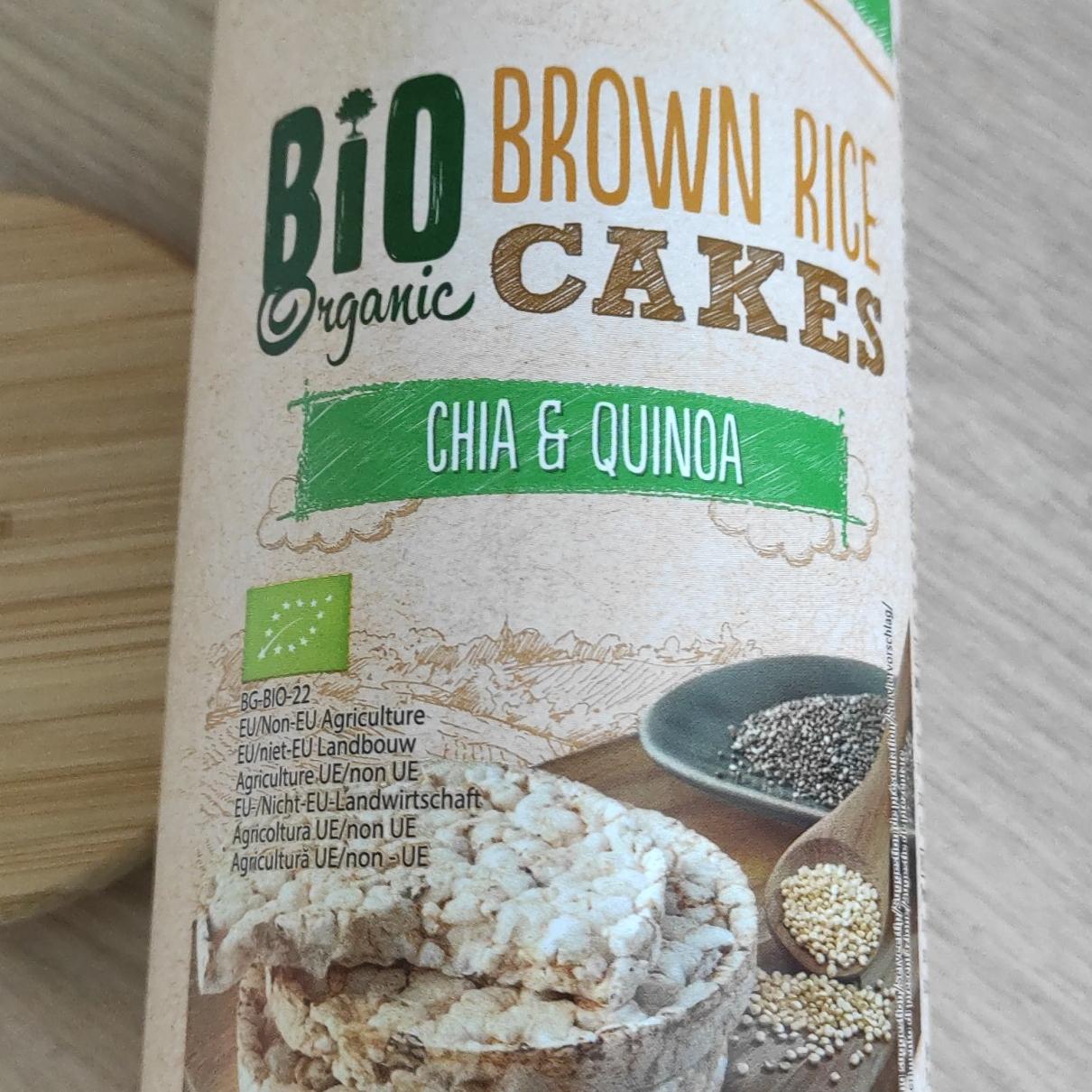 Фото - Brown Rice Cakes Chia&Quinoa Bio Organic Sondey