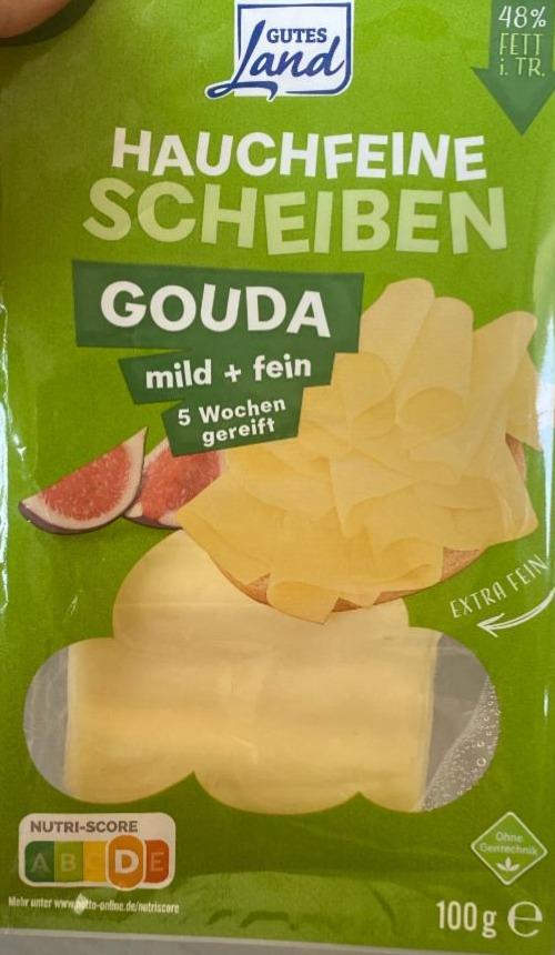 Фото - Hauchfeine scheiben gouda 48% Gutes Land