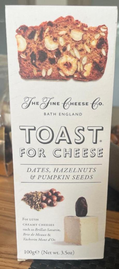 Фото - Dates, Hazelnut and Pumpkin Seeds Toast for Cheese The Fine Cheese Co