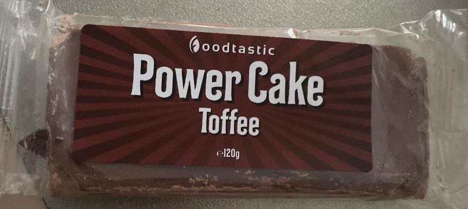 Фото - Power cake tofee geschmack Foodtastic