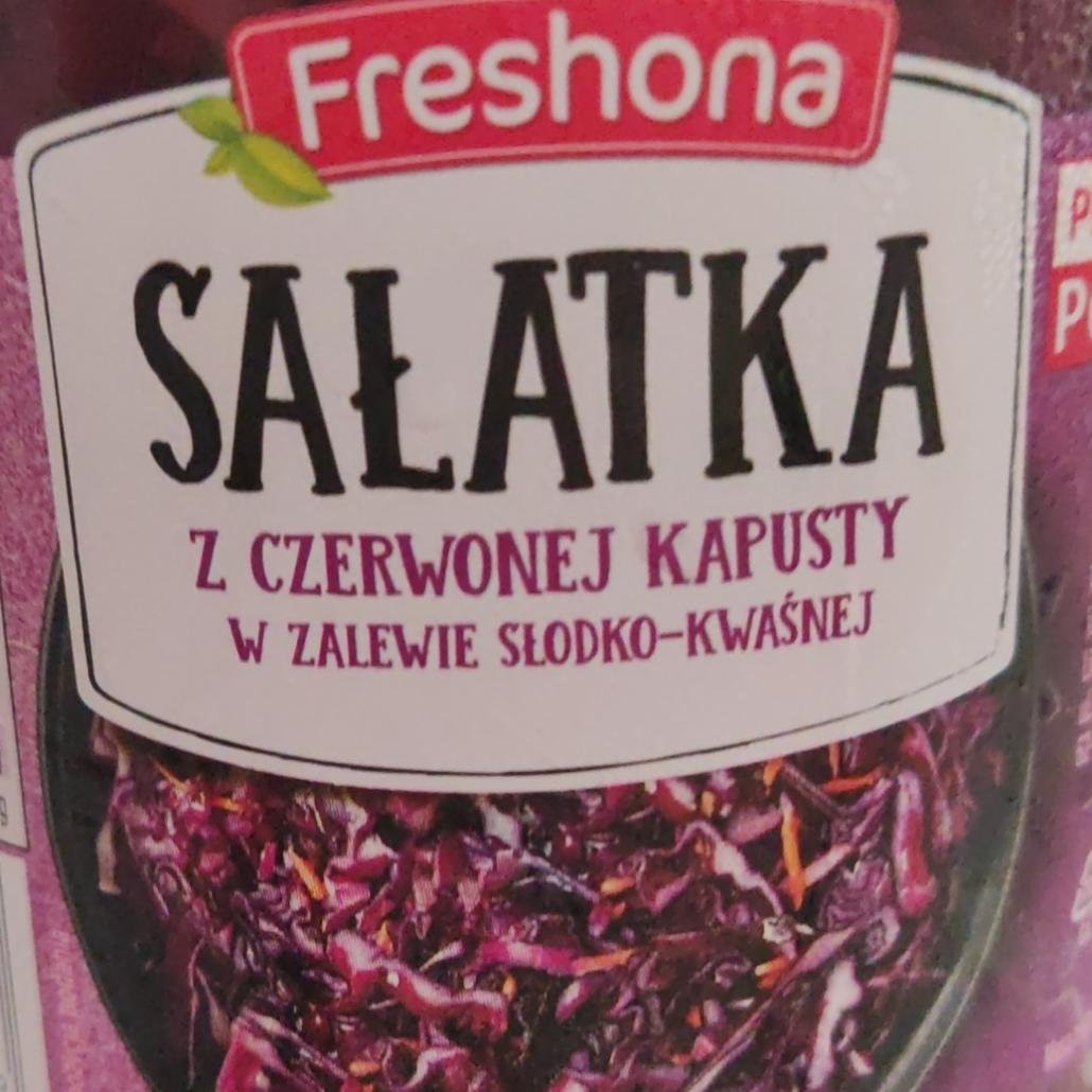 Фото - Sałatka z czerwonej kapusty Freshona