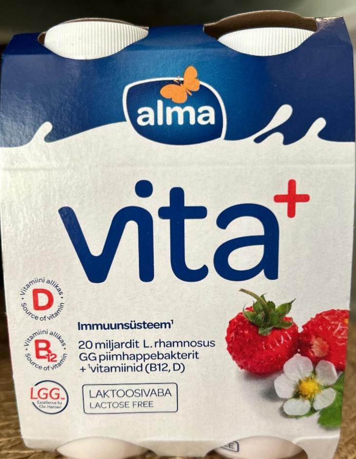 Фото - Vita immuunsiisteem aminia 20 miljardit l. Rhamnosus gg piimhappebakterit vitamiinid (b12, d) Alma