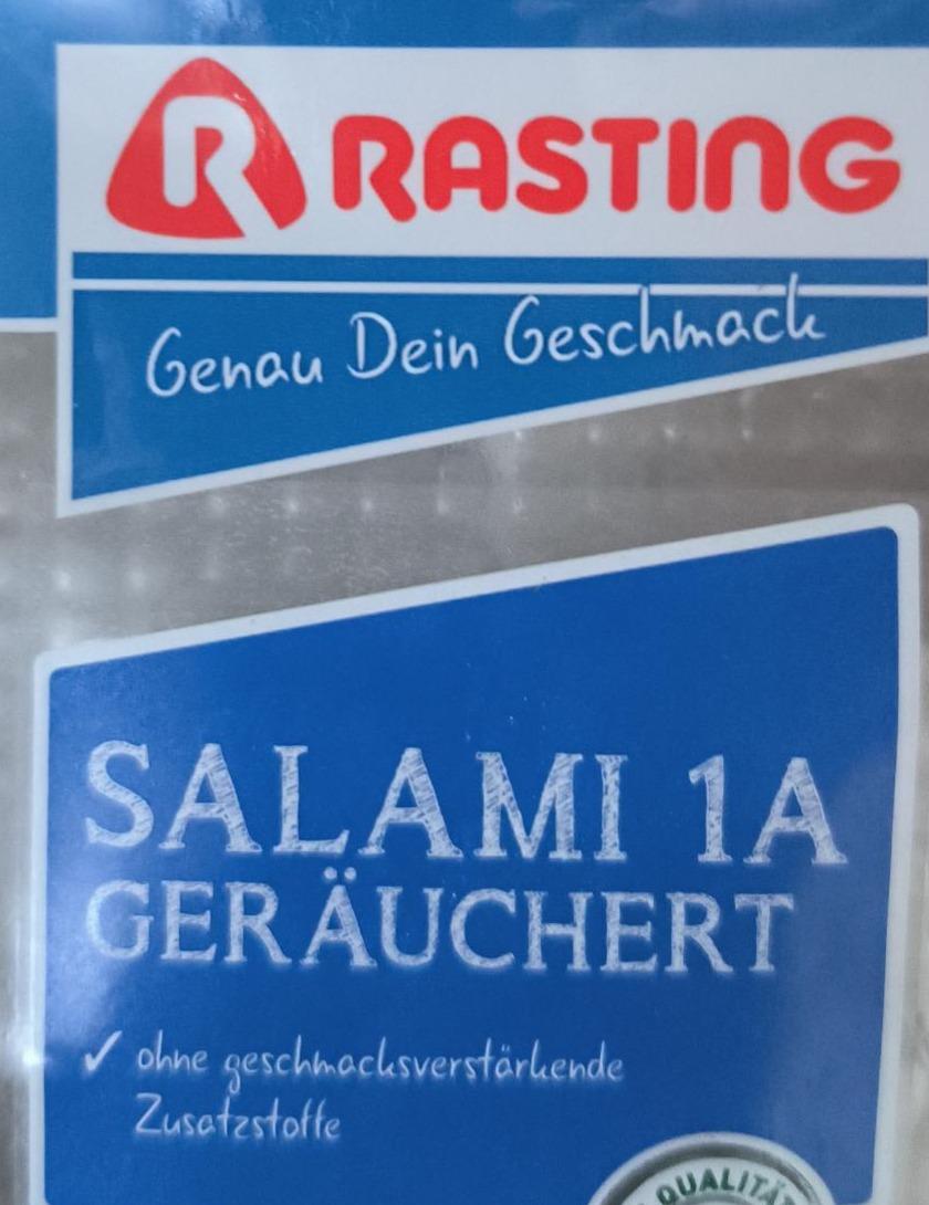 Фото - Salami 1a Geräuchert Rasting