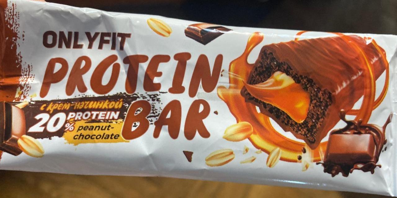 Фото - Protein bar peanut chocolate Onlyfit