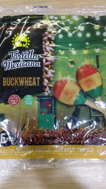 Фото - Тортилья мексиканская гречневая Tortillla Mexicana Buckwheat Pip