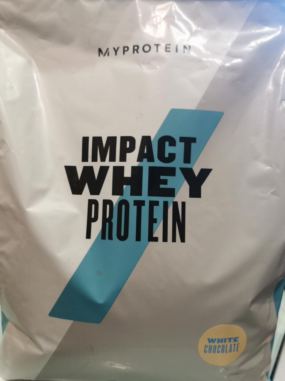 Фото - Impact whey protein white chocolate Myprotein