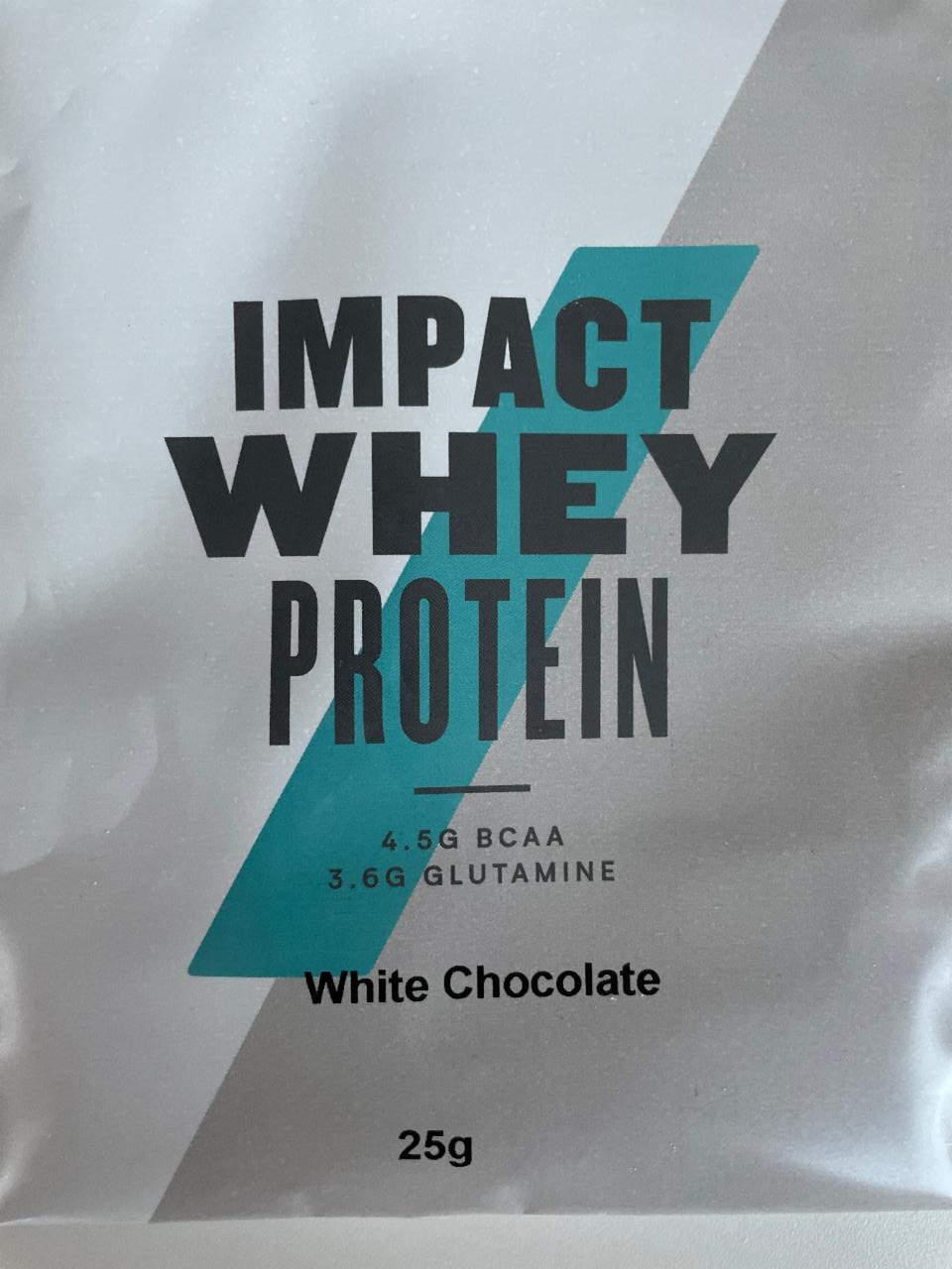 Фото - Impact whey protein white chocolate Myprotein