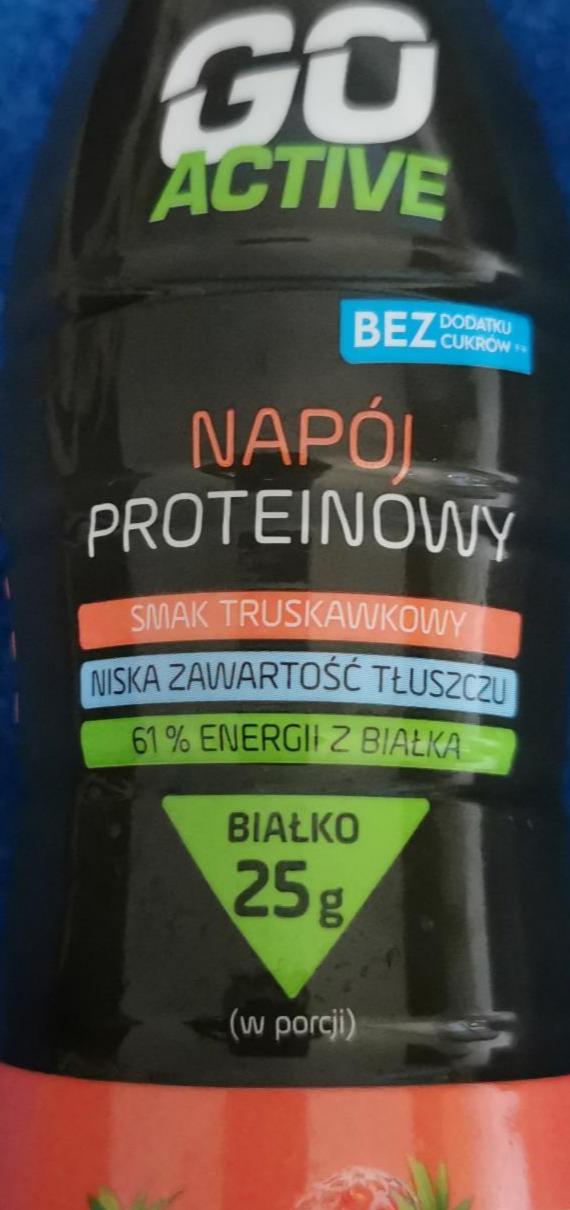 Фото - Napój proteinowy smak truskawka Go Active