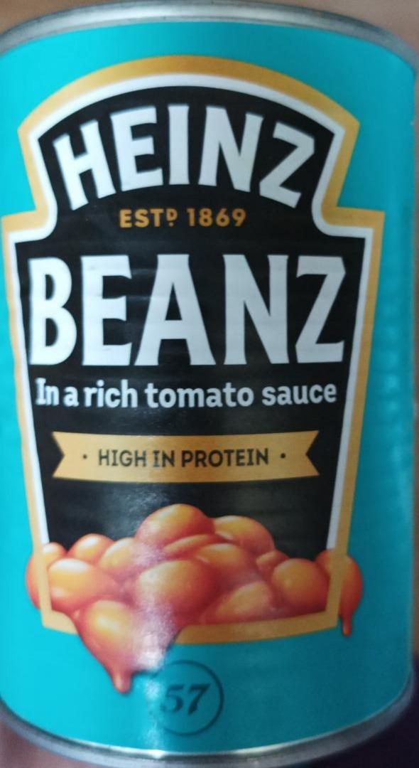 Фото - Beanz in a rich tomāto sauce Heinz