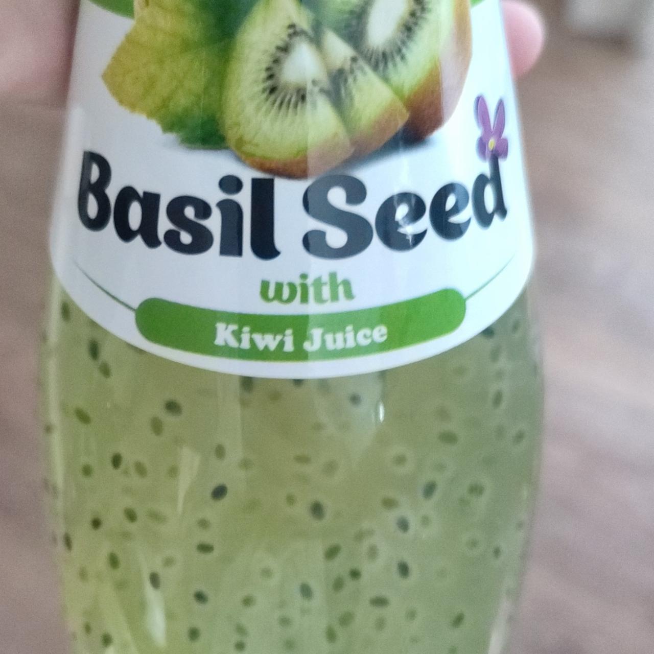 Фото - Напиток with Kiwi Juice Basil Seed