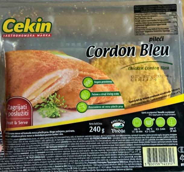 Фото - Cordon bleu pileći Cekin