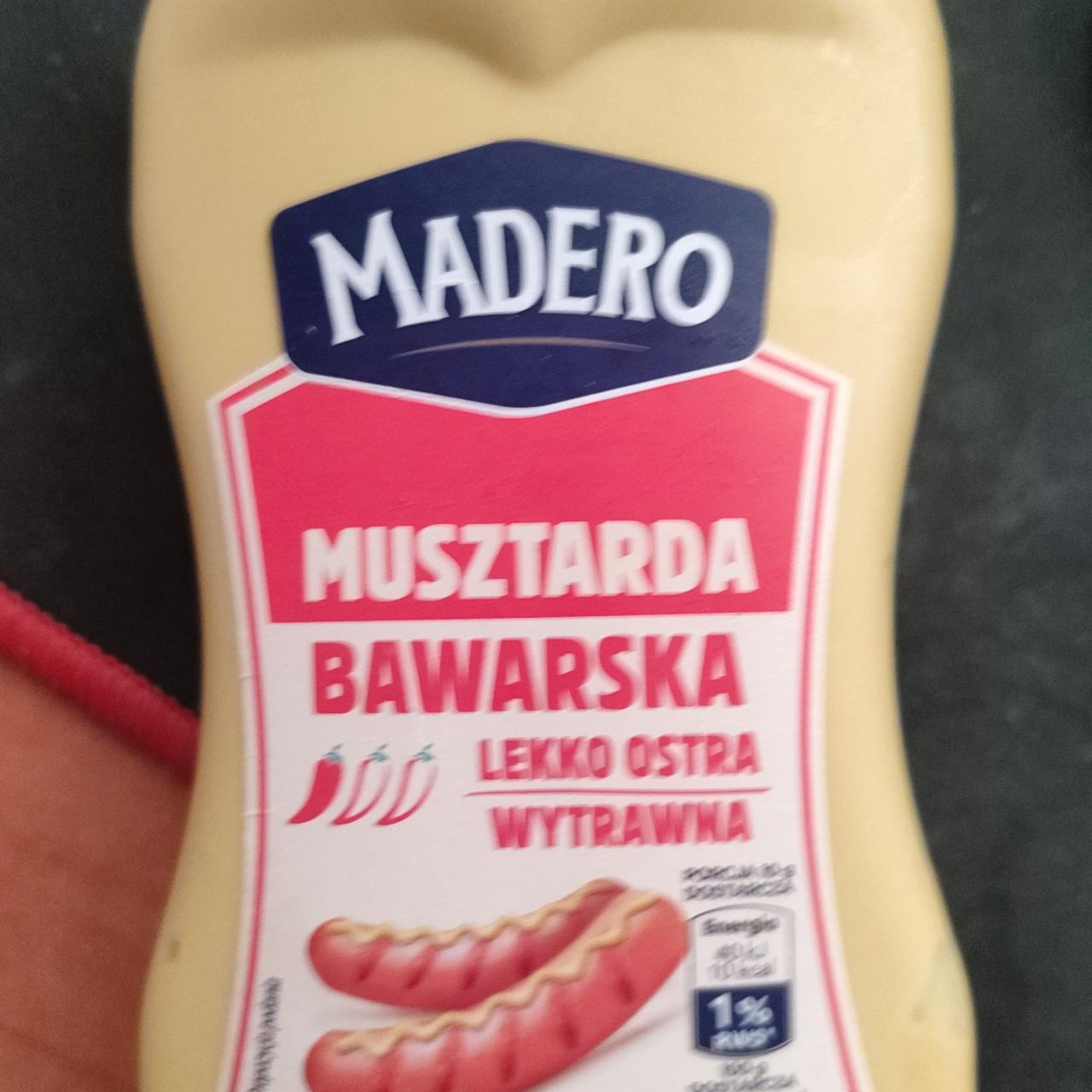 Фото - Musztarda bawarska lekko ostra wytrawka Madero