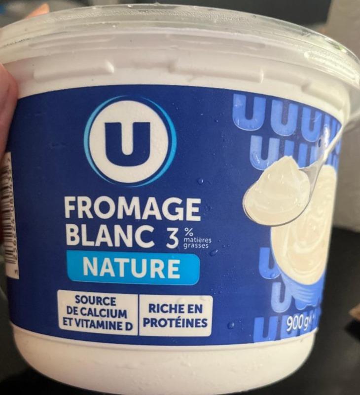 Фото - Fromage blanc 3% nature U