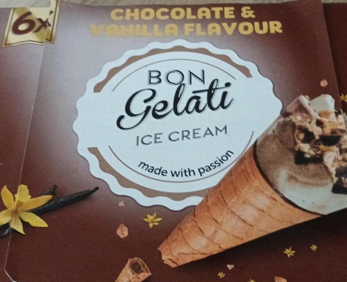 Фото - Chocolate&vanilla flavour ice cream made with passion Bon Gelati