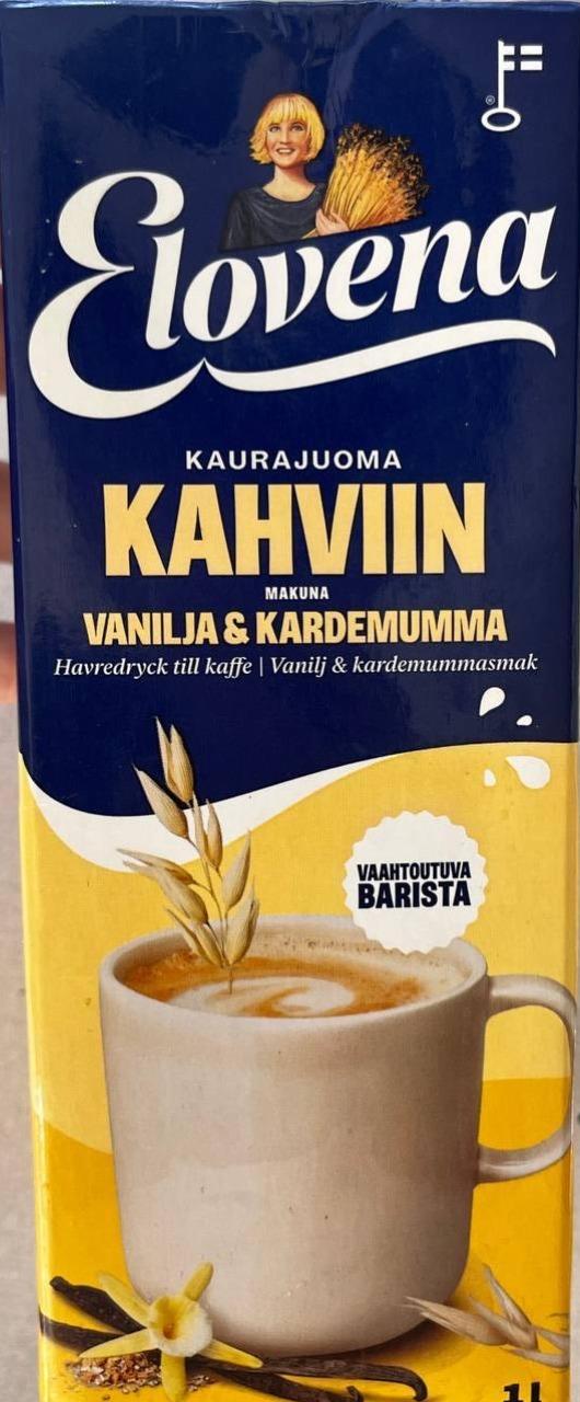 Фото - Kaurajuoma kahvin makuna vanilja&kardemumma Elovena