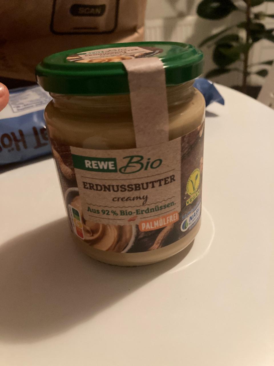 Фото - Creamy erdnussbutter Rewe Bio