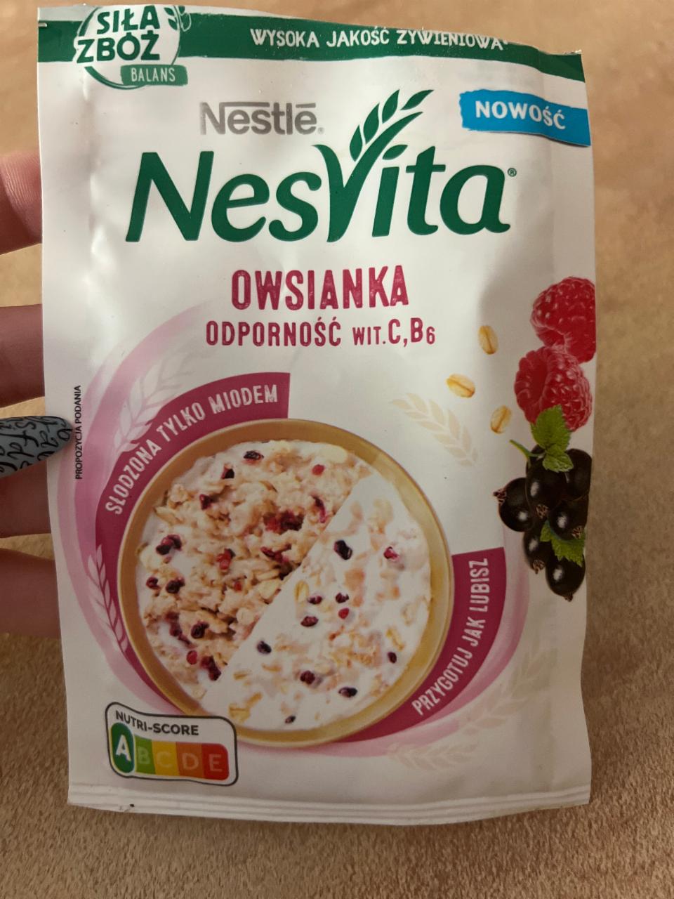 Фото - Owsianka Odporność witamina Nesvita Nestle