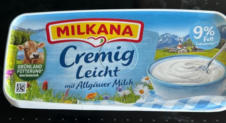 Фото - Сыр плавленный Cremig leicht 9% Milkana