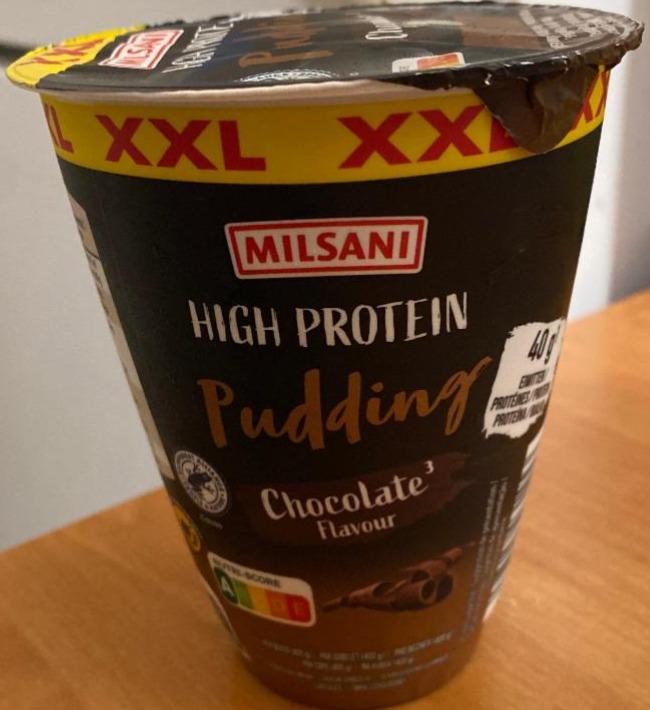 Фото - Пудинг протеиновый High Protein Pudding chocolate Milsani