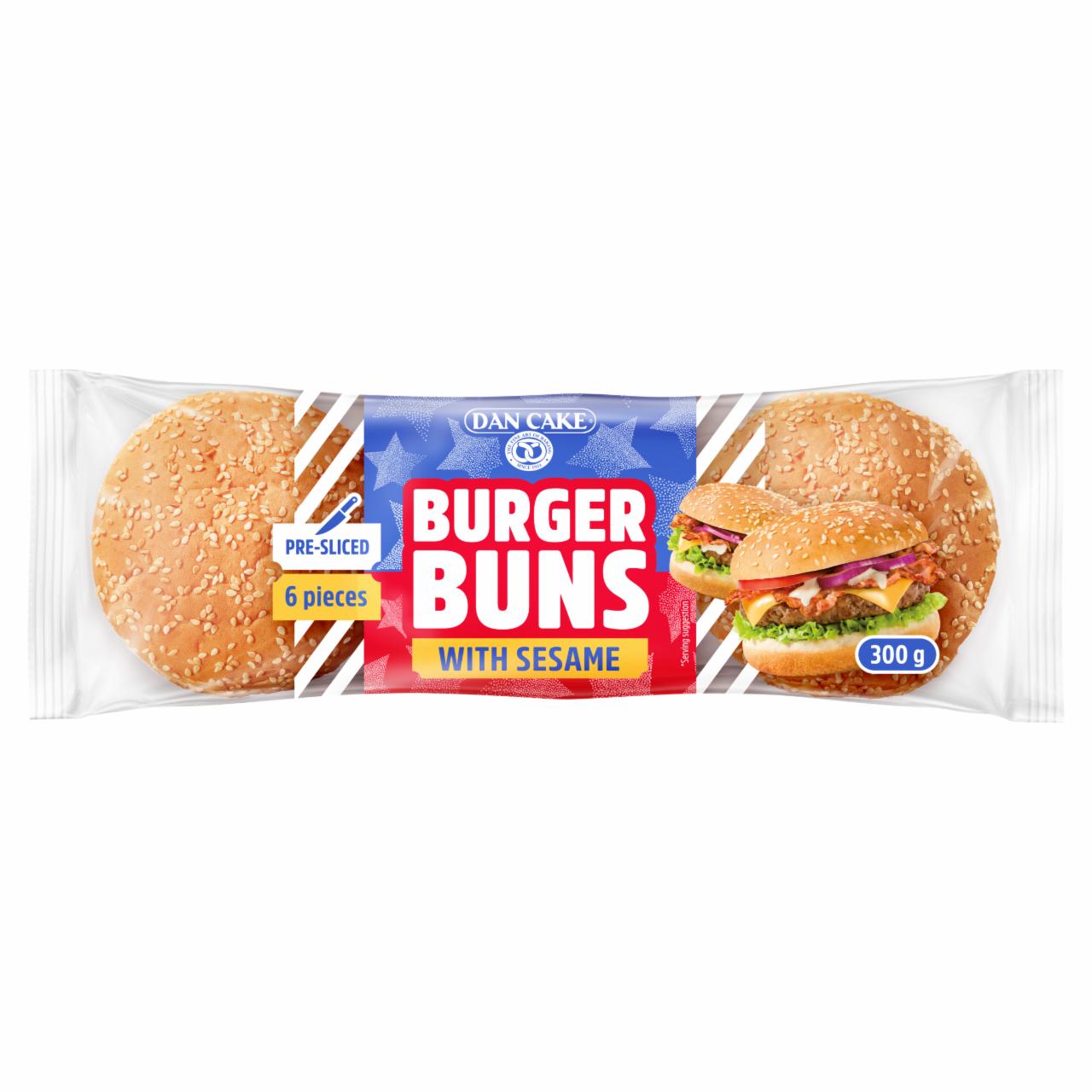 Фото - Булка для бургеров Burger Buns с кунжутом Dan Cake