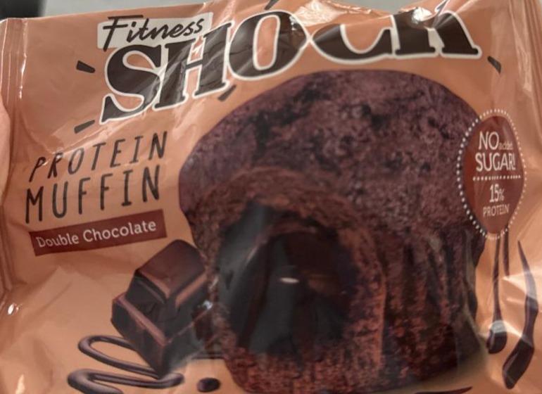 Фото - Protein muffin double chocolate FitnesShock