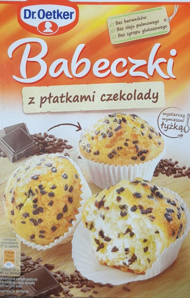 Фото - Babeczki z platksmi czekolady Dr.Oetker