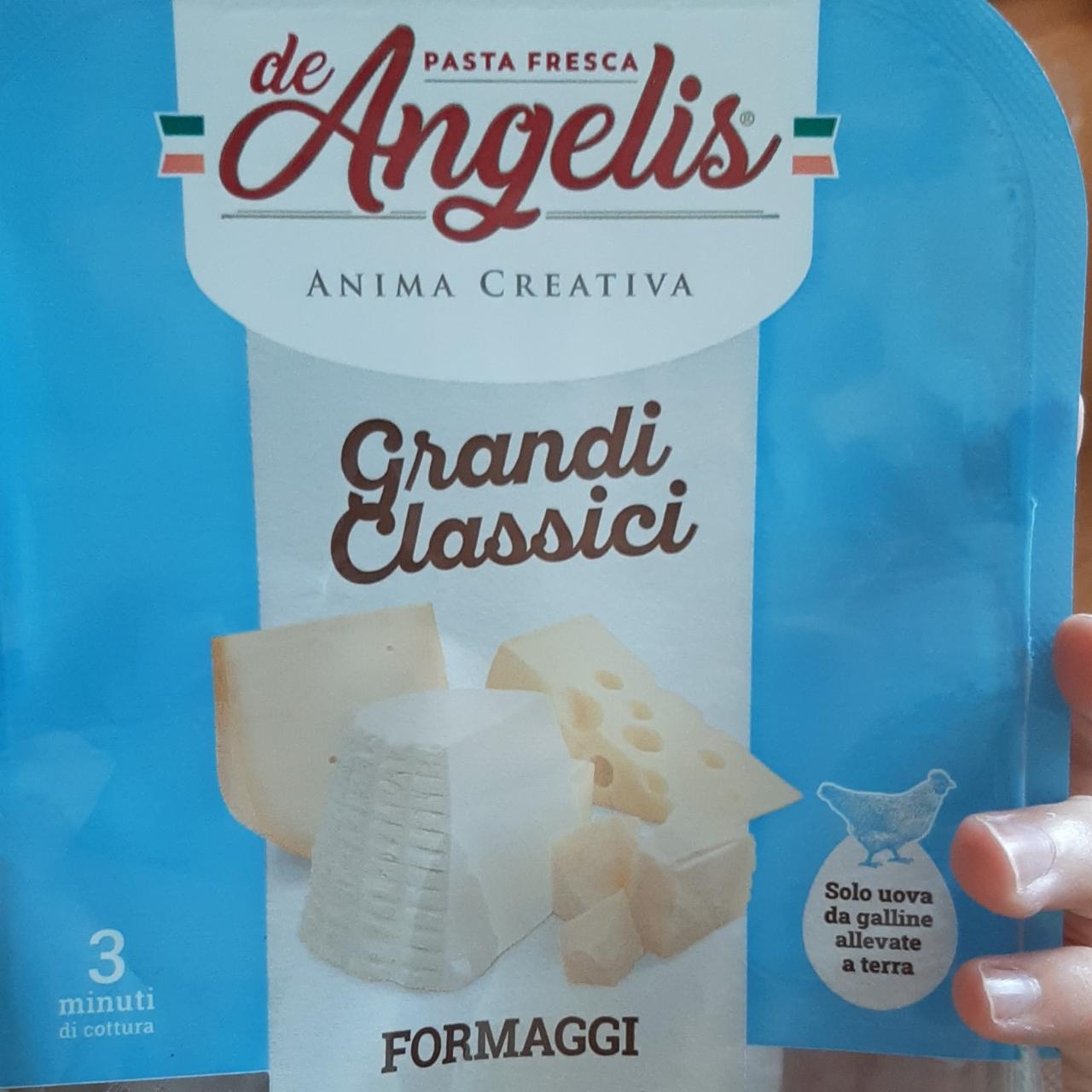 Фото - Grandi classic formaggi Pasta Fresca de Angelis